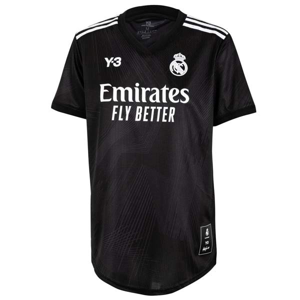 Camiseta Real Madrid Y/3 Mujer 2022 Negro
